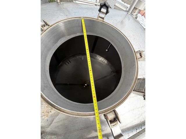 Rvs staande dubbelwandige tank ca. 9000ltr. - afbeelding 22 van  25