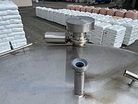 Rvs staande dubbelwandige tank ca. 9000ltr. - afbeelding 24 van  25