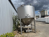 Rvs staande dubbelwandige tank ca. 9000ltr. - afbeelding 12 van  25