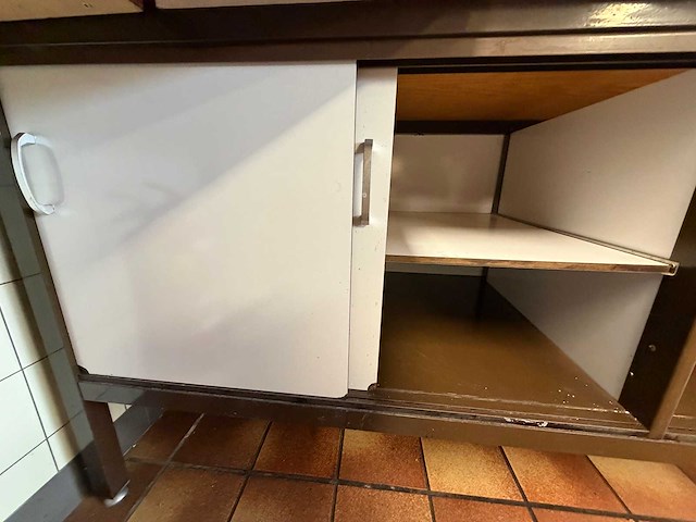 Rvs-stalen werktafel - afbeelding 4 van  6