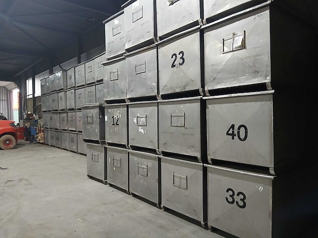 Rvs stapelbakken (74x) - afbeelding 2 van  8