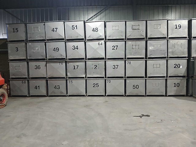 Rvs stapelbakken (74x) - afbeelding 3 van  8
