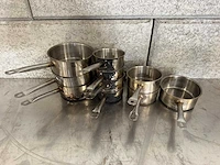 Rvs steelpan (10x)