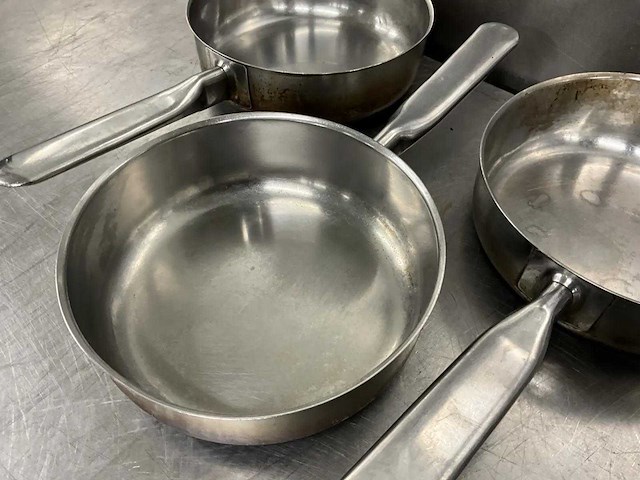 Rvs steelpan ø 19 cm (3x) - afbeelding 3 van  3