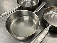 Rvs steelpan ø 19 cm (3x) - afbeelding 3 van  3