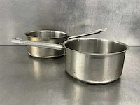 Rvs steelpan ø 21cm (2x) - afbeelding 2 van  4