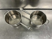 Rvs steelpan ø 26 cm (2x) - afbeelding 2 van  4