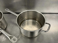 Rvs steelpan ø 26 cm (2x) - afbeelding 3 van  4