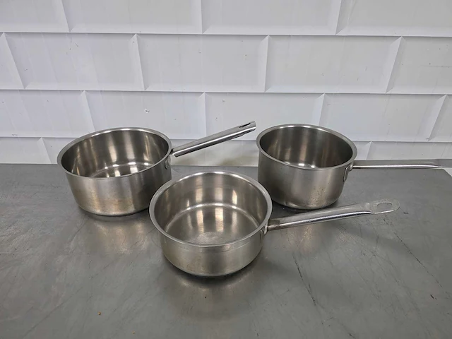 Rvs steelpan (3x) - afbeelding 2 van  4