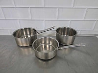 Rvs steelpan (3x) - afbeelding 2 van  4