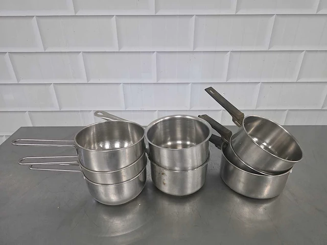 Rvs steelpan (8x) - afbeelding 2 van  3