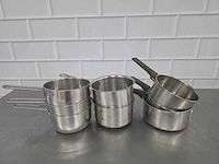 Rvs steelpan (8x) - afbeelding 3 van  3