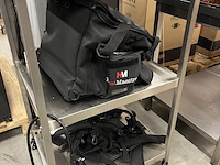 Rvs stelling inclusief 4 bezorgtassen met heatelement heatmaestro - afbeelding 3 van  7