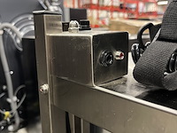 Rvs stelling inclusief 4 bezorgtassen met heatelement heatmaestro - afbeelding 4 van  7