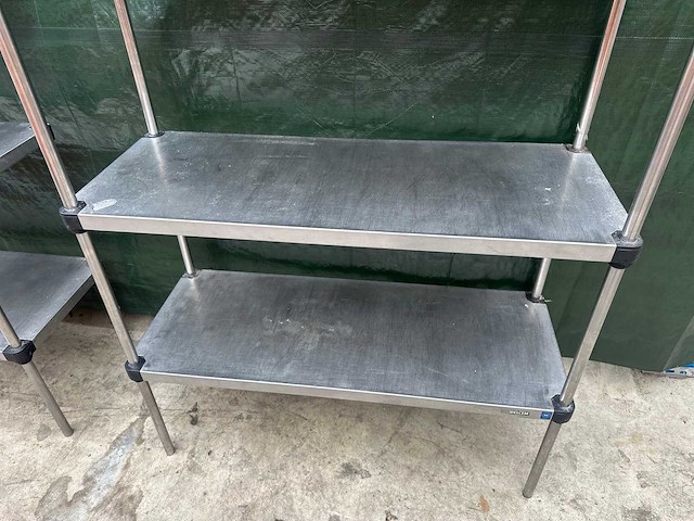 Rvs stellingen (2x) - afbeelding 3 van  6