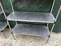 Rvs stellingen (2x) - afbeelding 3 van  6