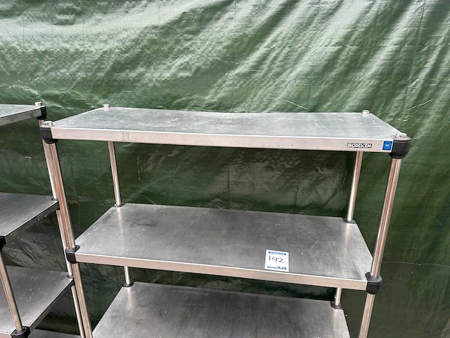 Rvs stellingen (2x) - afbeelding 4 van  6