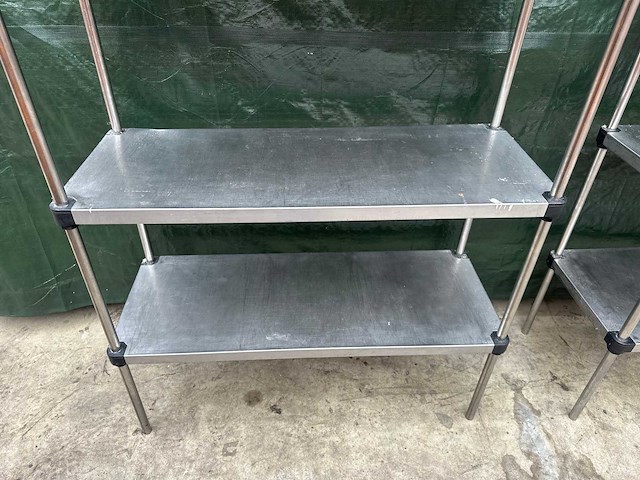 Rvs stellingen (2x) - afbeelding 5 van  6