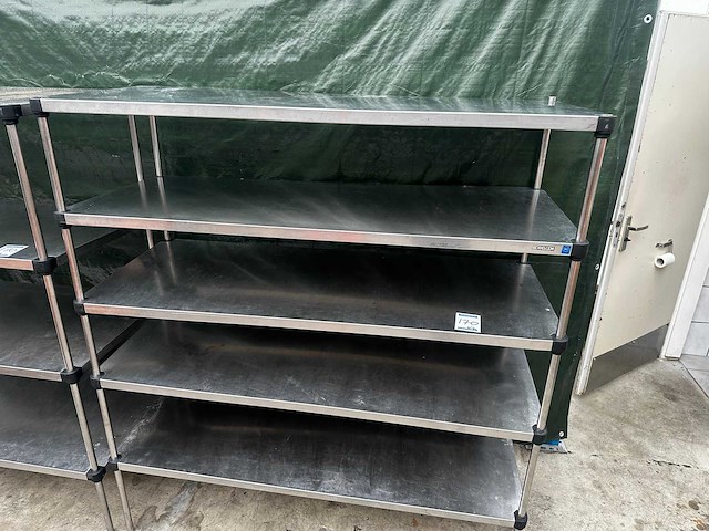 Rvs stellingen (2x) - afbeelding 4 van  5