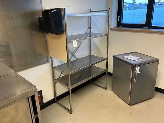 Rvs stellingkast - afbeelding 1 van  5