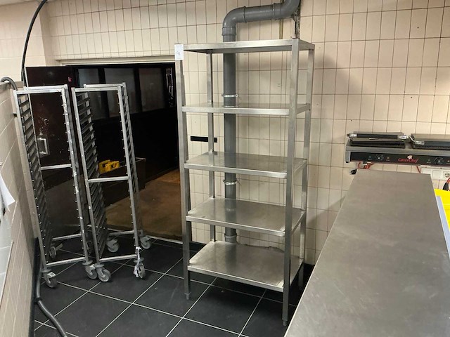 Rvs stellingkast - afbeelding 2 van  3