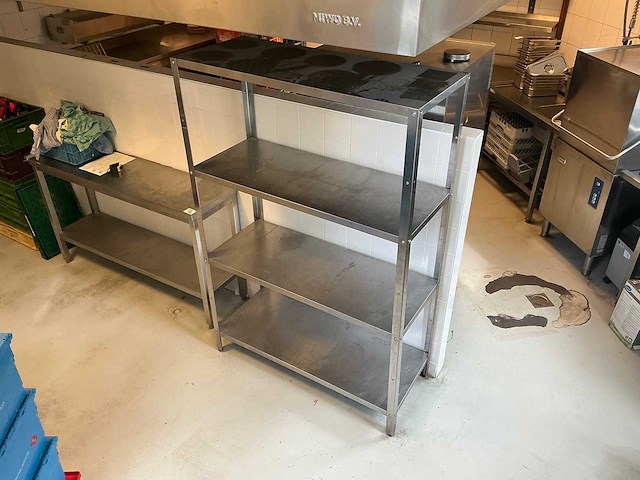 Rvs stellingkast - afbeelding 1 van  2