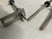 Rvs stokschroef 200xm10 voor montage zonnepaneel (26x) - afbeelding 3 van  4