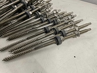 Rvs stokschroef 250xm10 voor dakmontage zonnepaneel (48x) - afbeelding 2 van  2