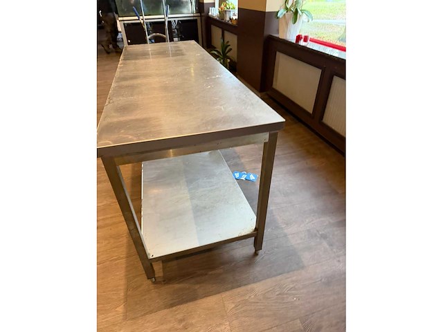 Rvs tafel 200cm - afbeelding 2 van  3