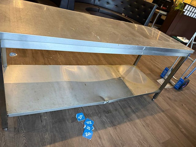 Rvs tafel 200cm - afbeelding 3 van  3