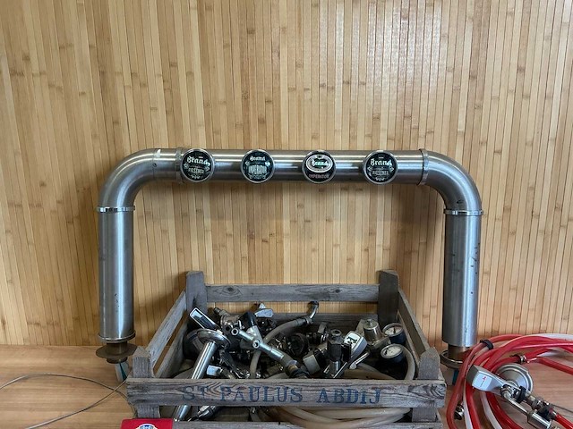 Rvs tapbrug met toebehoren - afbeelding 8 van  15