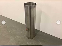 Rvs tapcilinder (4x) - afbeelding 1 van  1