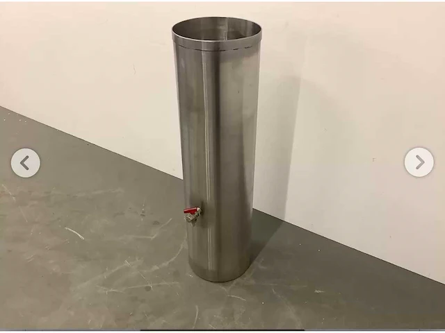 Rvs tapcilinder (4x) - afbeelding 1 van  1