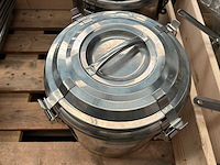Rvs thermocontainer (2x)
