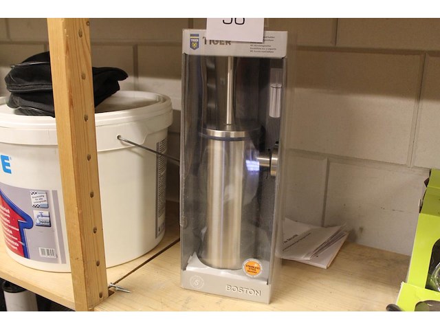 Rvs toiletborstel tiger - afbeelding 1 van  2