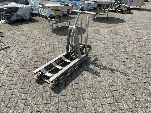 Rvs transport toestel - afbeelding 1 van  8