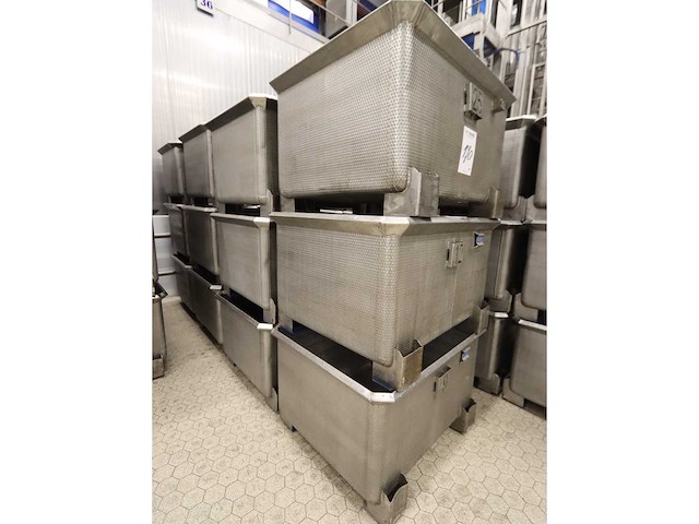 Rvs transportbak (12x) - afbeelding 2 van  2