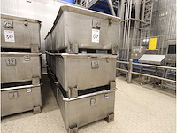 Rvs transportbak (15x) - afbeelding 1 van  2