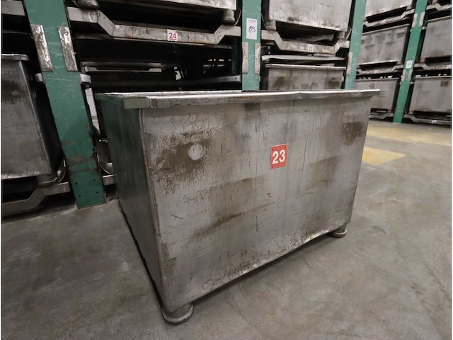 Rvs transportbak (24x) - afbeelding 3 van  9