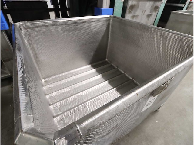 Rvs transportbak (5x) - afbeelding 2 van  2