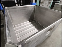 Rvs transportbak (5x) - afbeelding 2 van  2