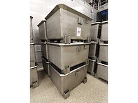 Rvs transportbak (6x) - afbeelding 2 van  2