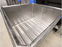 Rvs transportbak (9x) - afbeelding 2 van  2