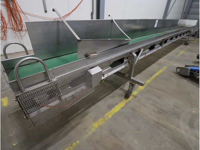 Rvs transportband - afbeelding 1 van  6