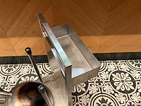 Rvs transportkar met 10x rvs wokpan - afbeelding 3 van  6