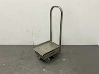 Rvs transportkar - afbeelding 1 van  4