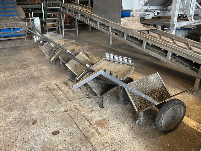 Rvs transportkarren (6x) - afbeelding 4 van  10