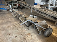 Rvs transportkarren (6x) - afbeelding 4 van  10