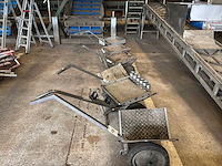 Rvs transportkarren (6x) - afbeelding 5 van  10