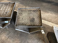 Rvs transportkarren (6x) - afbeelding 9 van  10